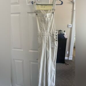 Judy Blue Women's White Overalls